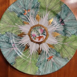 Tropical Leaf Decorative Plate